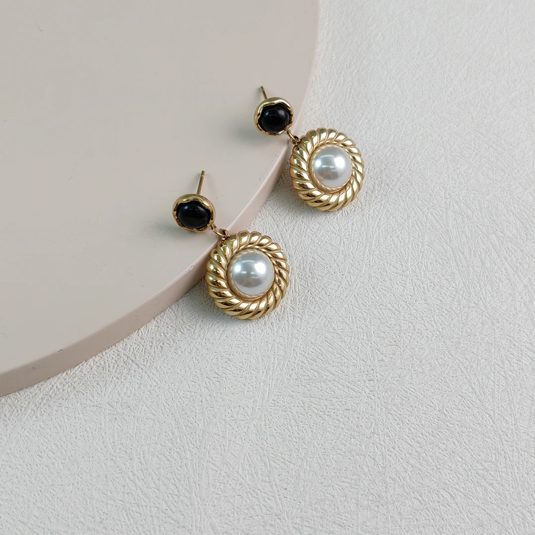 XUPING/旭平首饰 不锈钢仿珍珠耳饰 春日焕新百搭 GDM T000969284