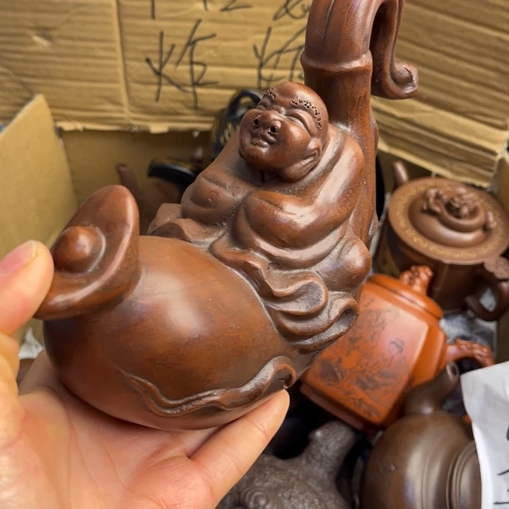 茶壶段泥紫砂壶等