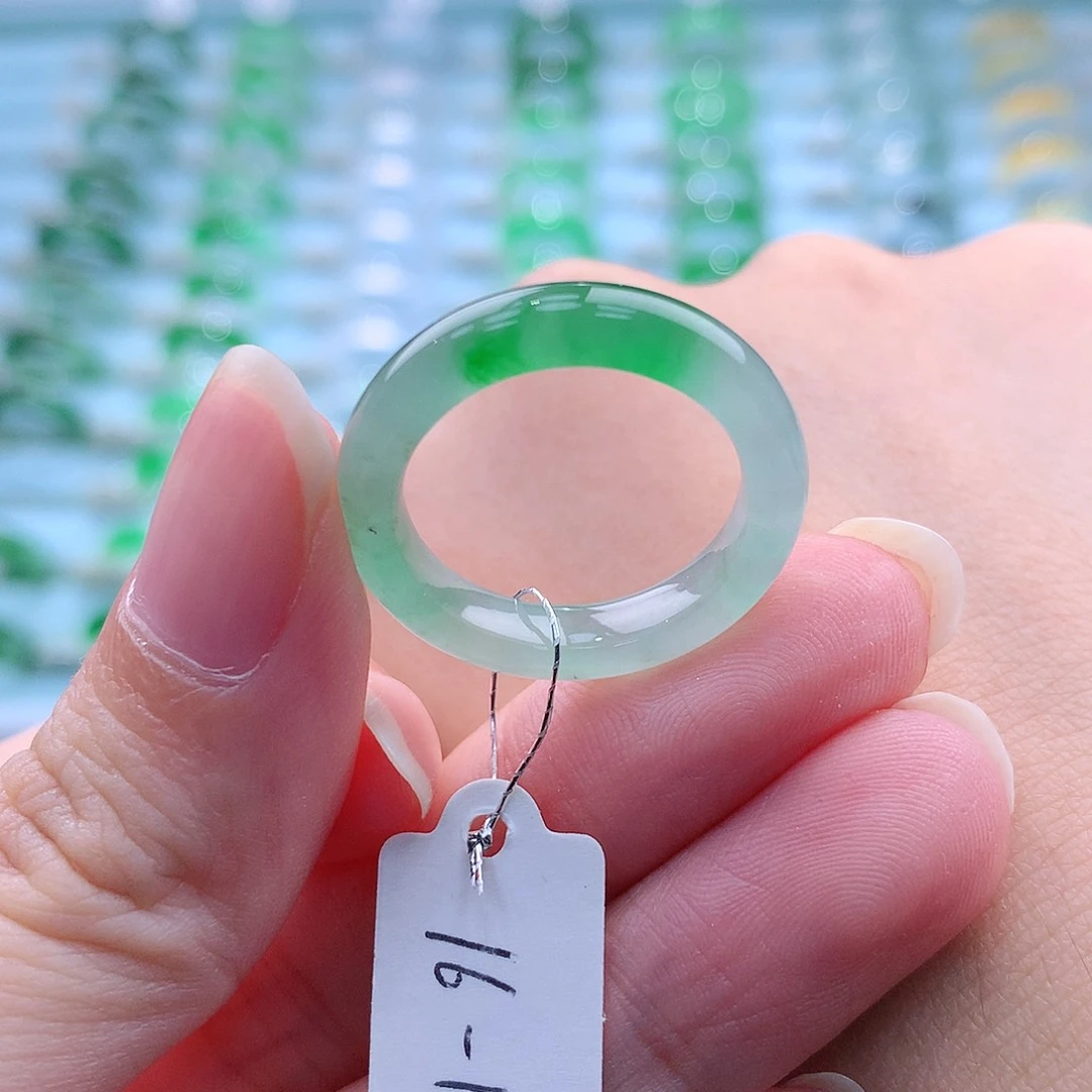 未镶嵌戒指翡翠A货缅甸翡翠