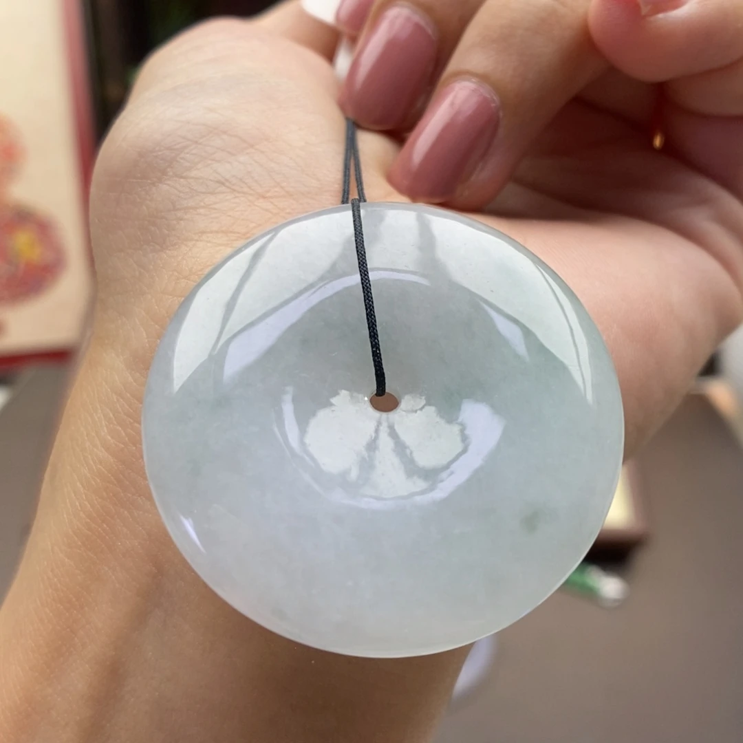 翡翠未镶嵌颈饰吊坠59