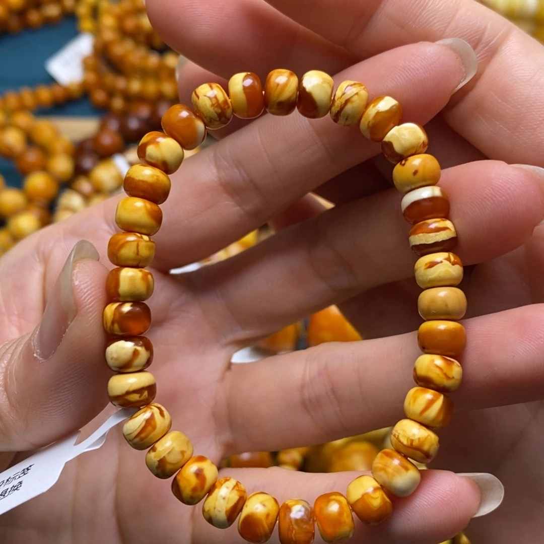 琥珀颈饰未镶嵌6加