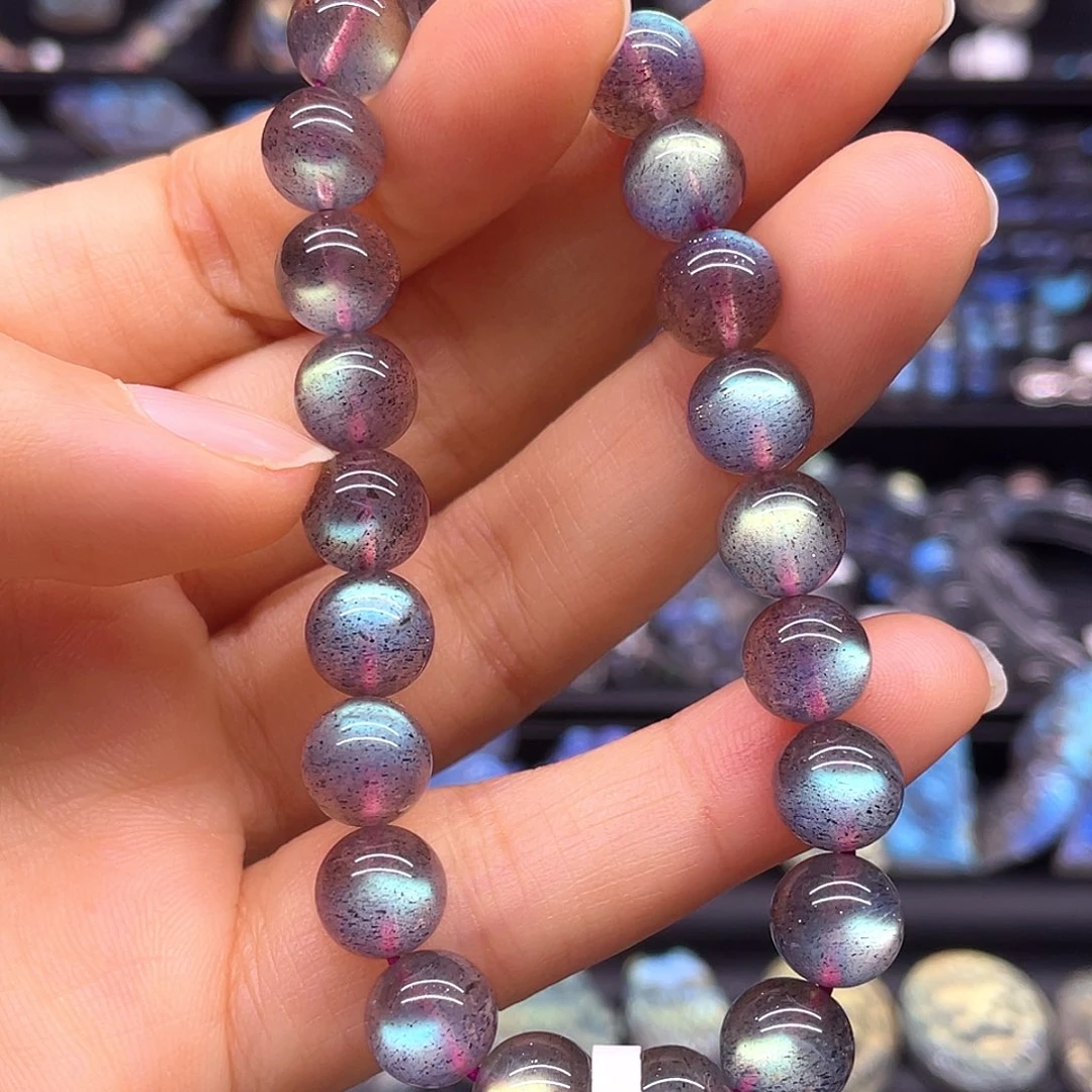 长石手串未镶嵌8.6左右