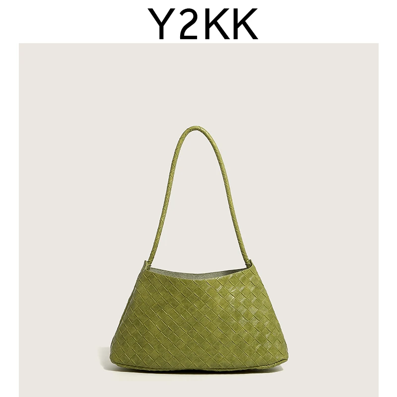 2025夏季WTERM夏季新款小众百搭手工编织包法式度假风单肩腋下包