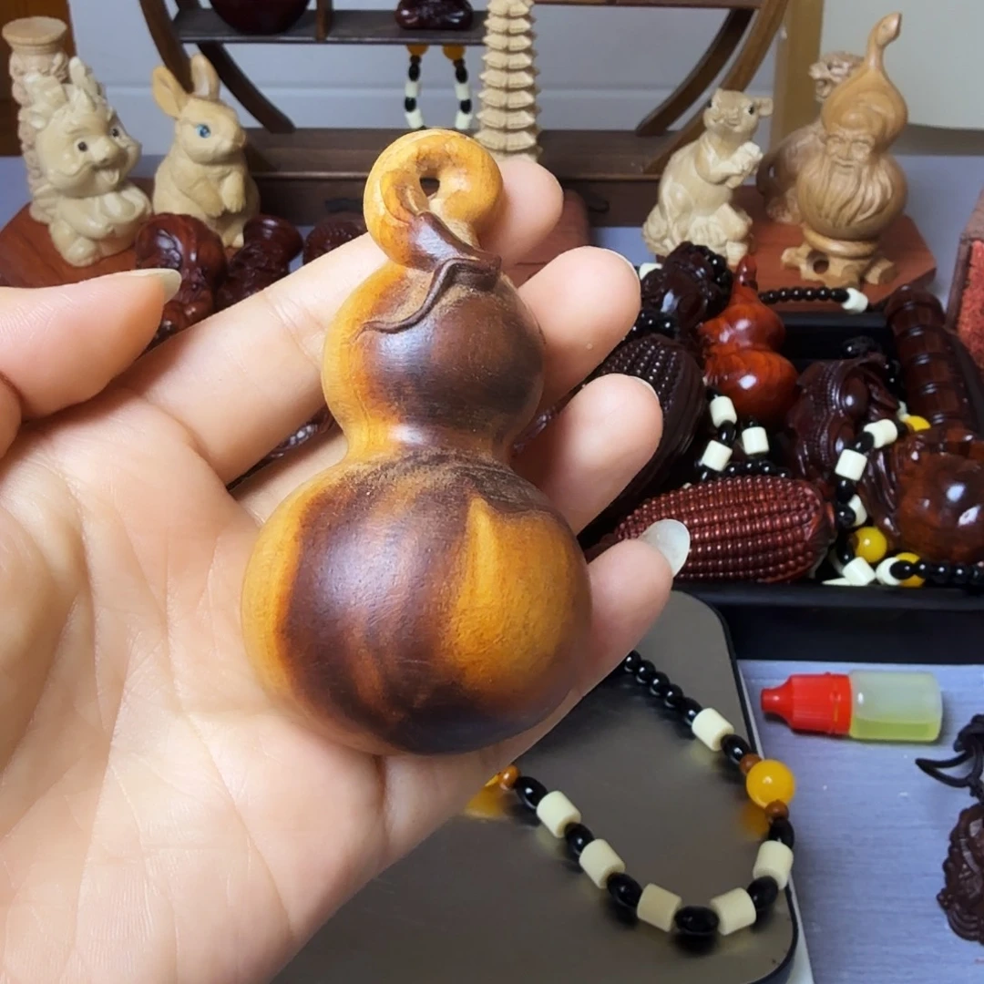 木秋*桃木葫芦一个