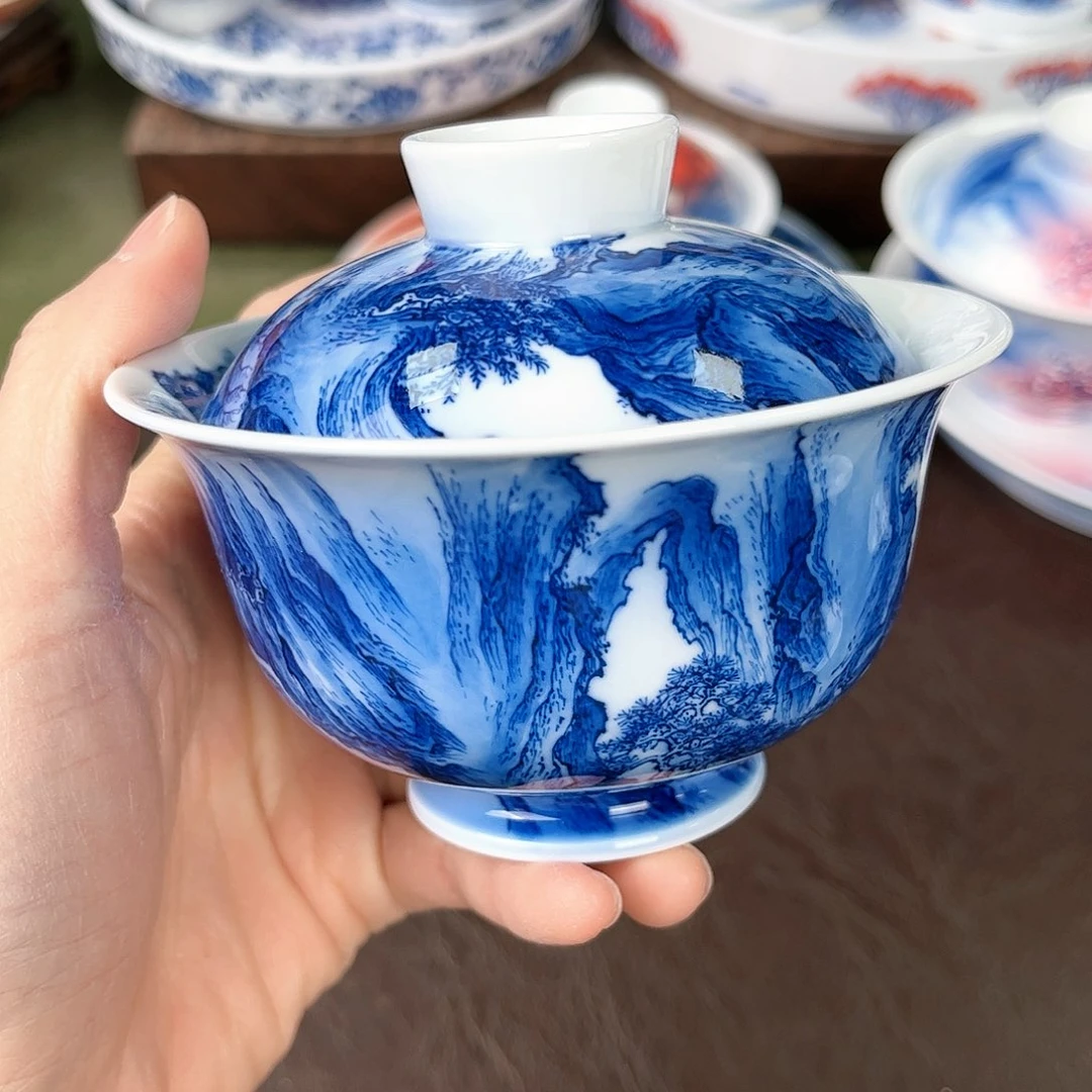 手绘高温瓷器瓷器