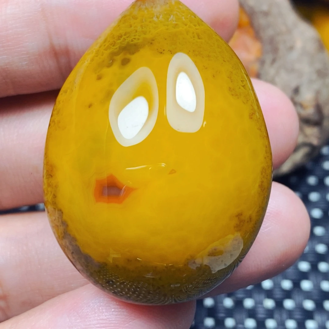 未镶嵌吊坠(不含链)玛瑙/玉髓塑**子