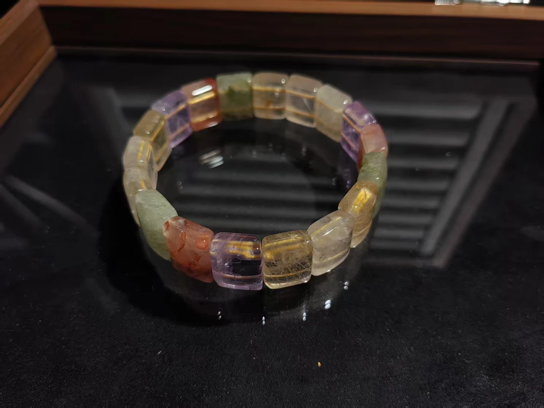 A341【金汐】水晶多宝手牌