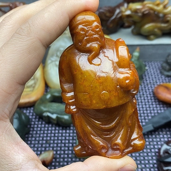 未镶嵌蛇纹石玉颈饰