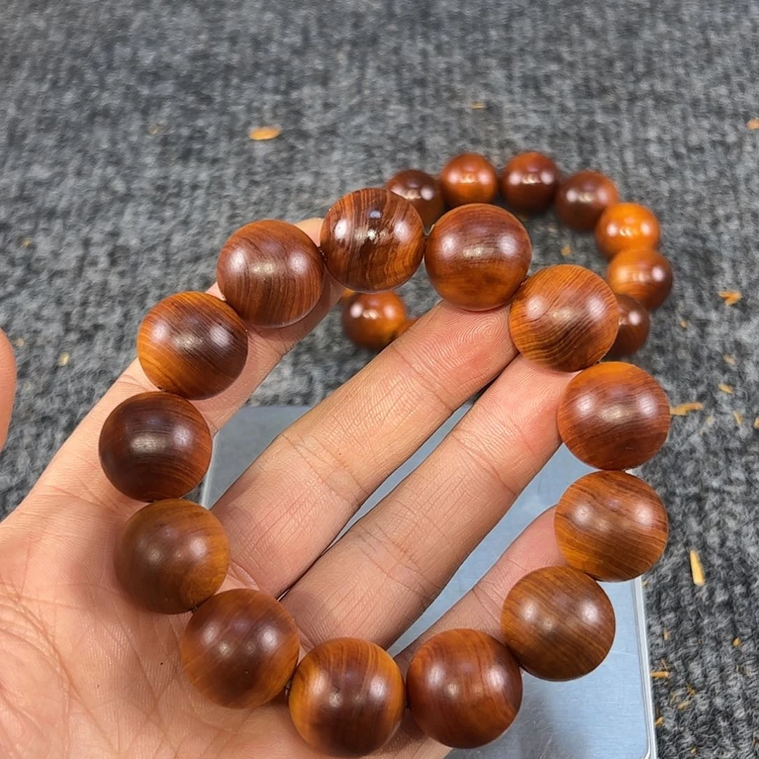 崖柏太行崖柏崖窝黑金骨料，干磨珠子18