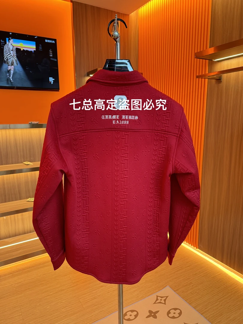 【FX-1911】刘总-欧洲贵族秋冬新款老钱风衬衫外套 （敏专属）