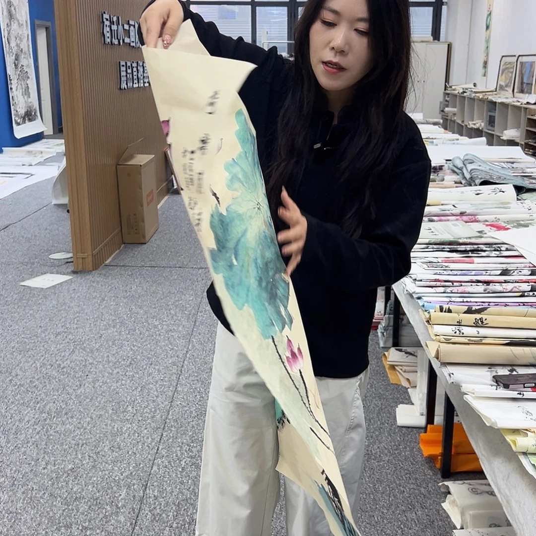 国画国画作品纯手工