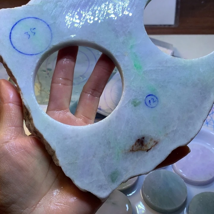 翡翠散珠翡翠玉石