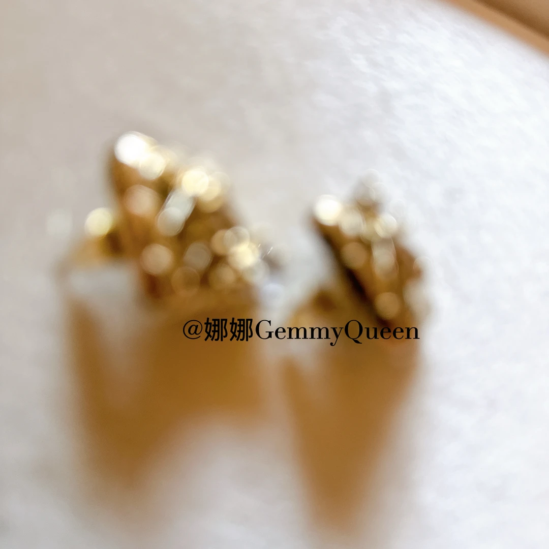 铜合金合成锆石耳饰 娜娜GemmyQueen耳环GQ08416