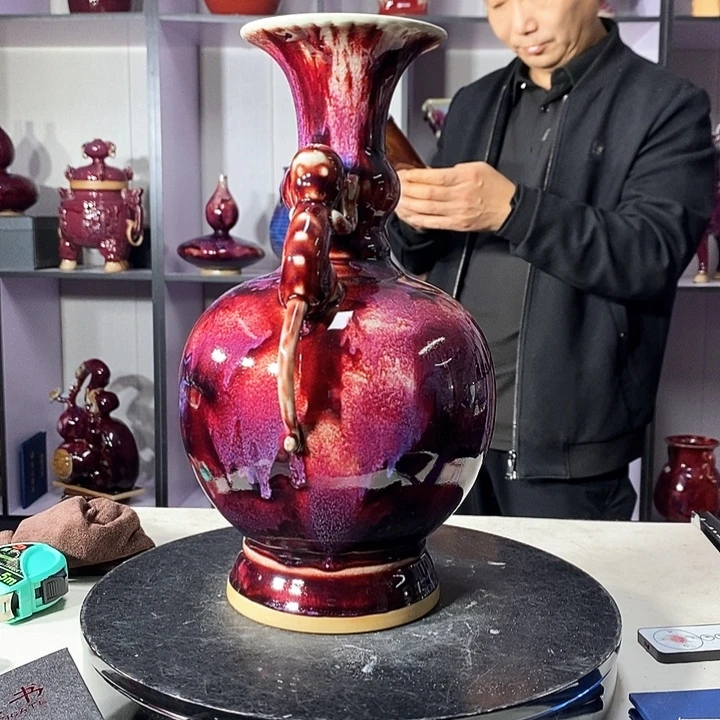 瓷片中国神垕精品钧瓷