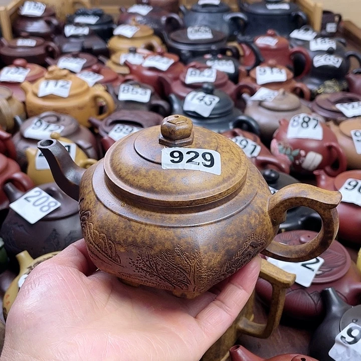 紫砂茶壶微瑕紫砂