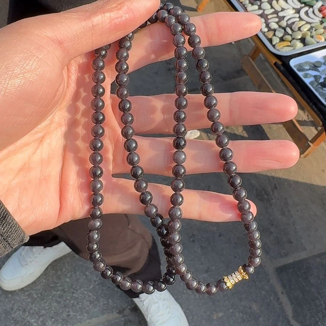 和田玉项链未镶嵌310小杨卡6左右青海料