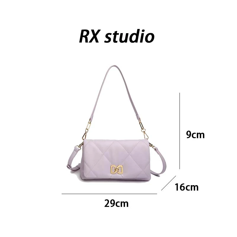 【南沙瑞熙】BF-68369-丁香紫 轻奢小众设计感时尚百搭ins女士包包