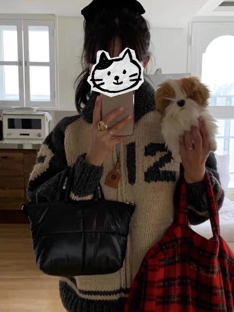 【红冰球】“100%羊毛handmade”纯手工重磅毛衣外套