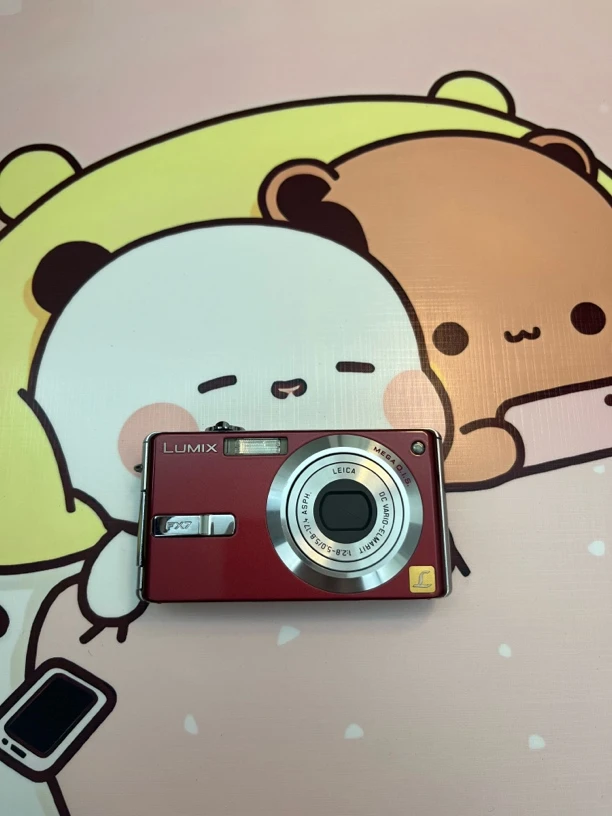 95新 Panasonic/松下 FX7 红色 500万像素3倍变焦清晰氛围感出片