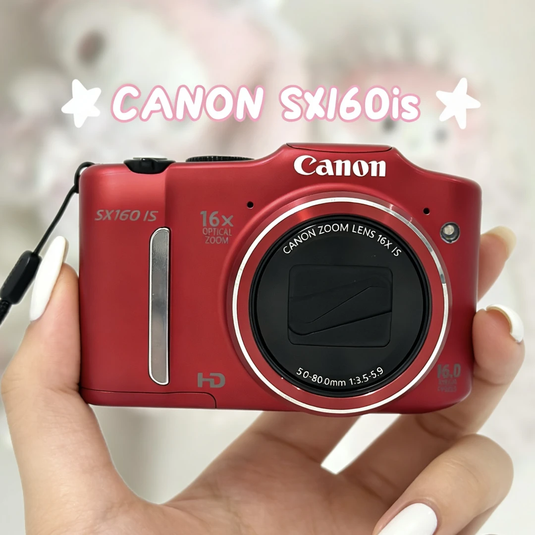 95新 Canon/佳能 sx160is中文1600w像素16倍长焦相机学生摄影