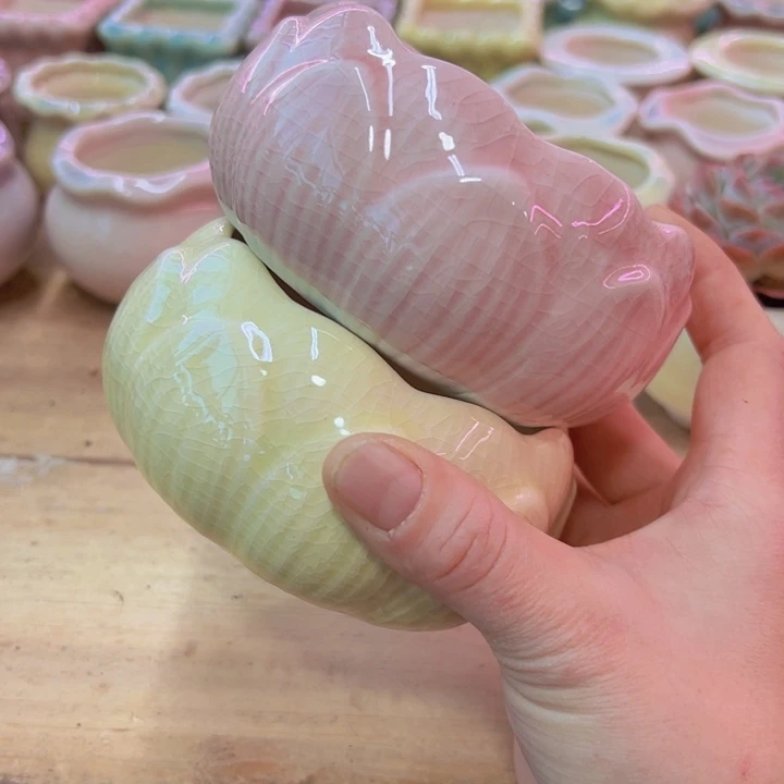 陶瓷花盆当场凑满12包邮