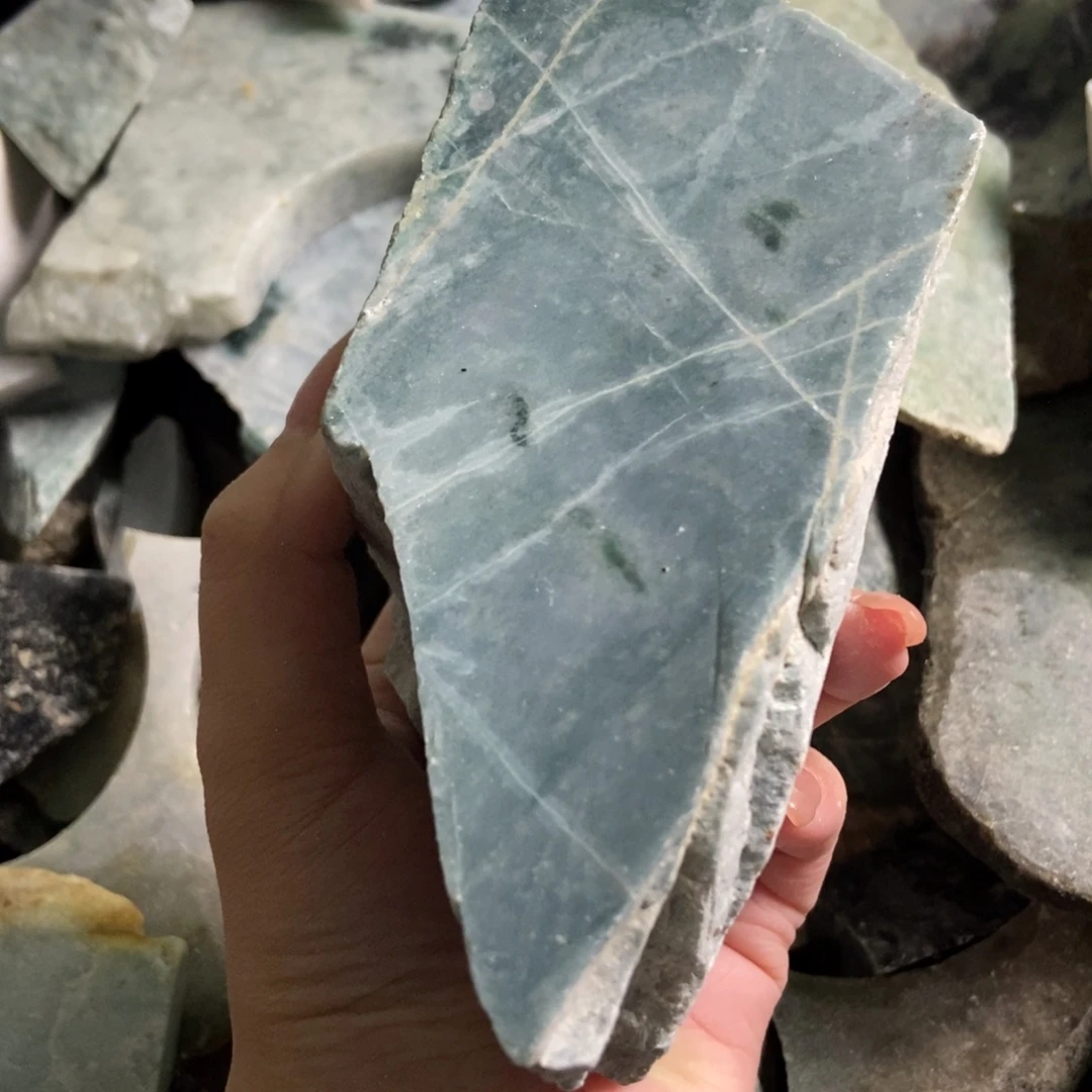 翡翠未镶嵌挂件天然翡翠