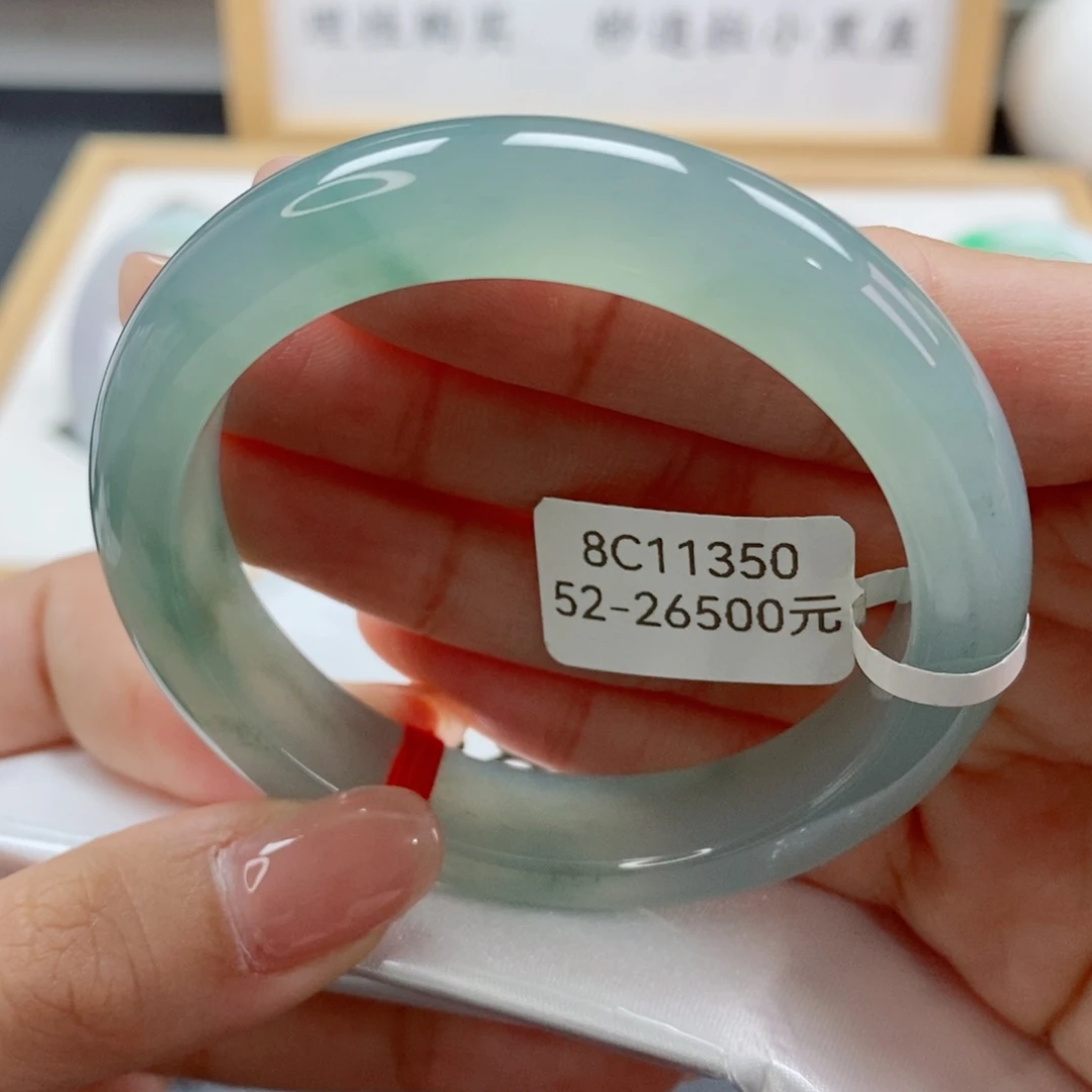 翡翠未镶嵌手镯天然A货翡翠手镯