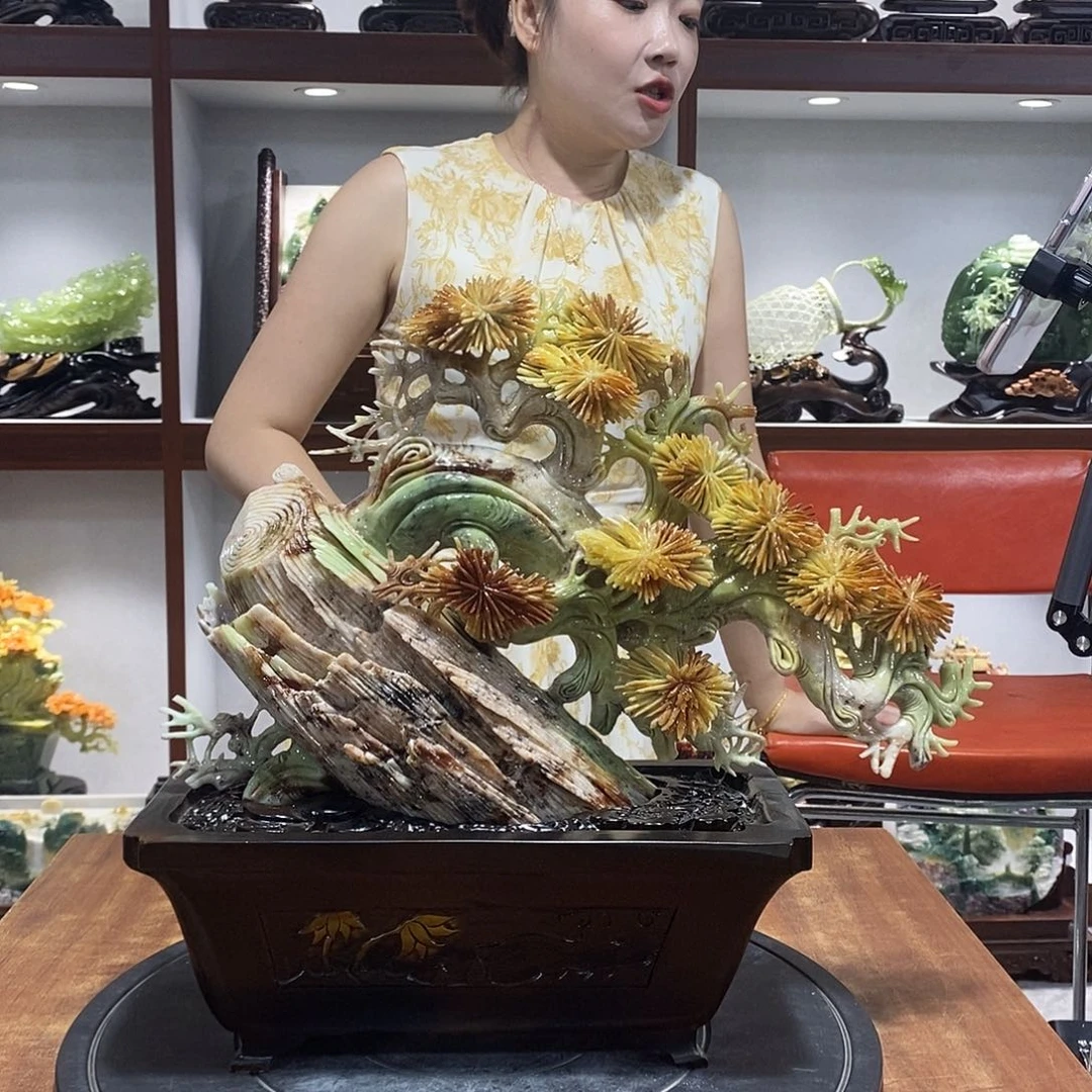 @***1玉山水摆件 玄关摆件