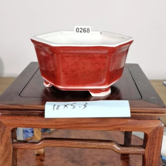 陶大德堂手工手绘釉盆