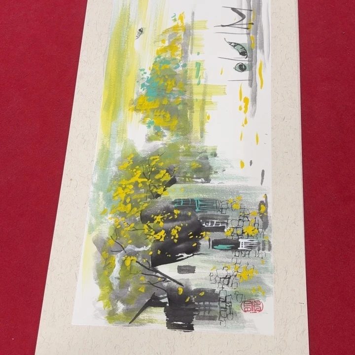国画花鸟等多种鸟类的栖息