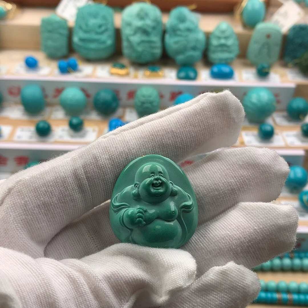 绿松石未镶嵌配饰