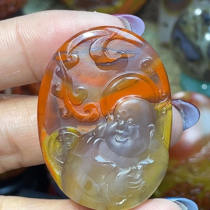 玛瑙/玉髓未镶嵌珠宝奇石北票佛公2888