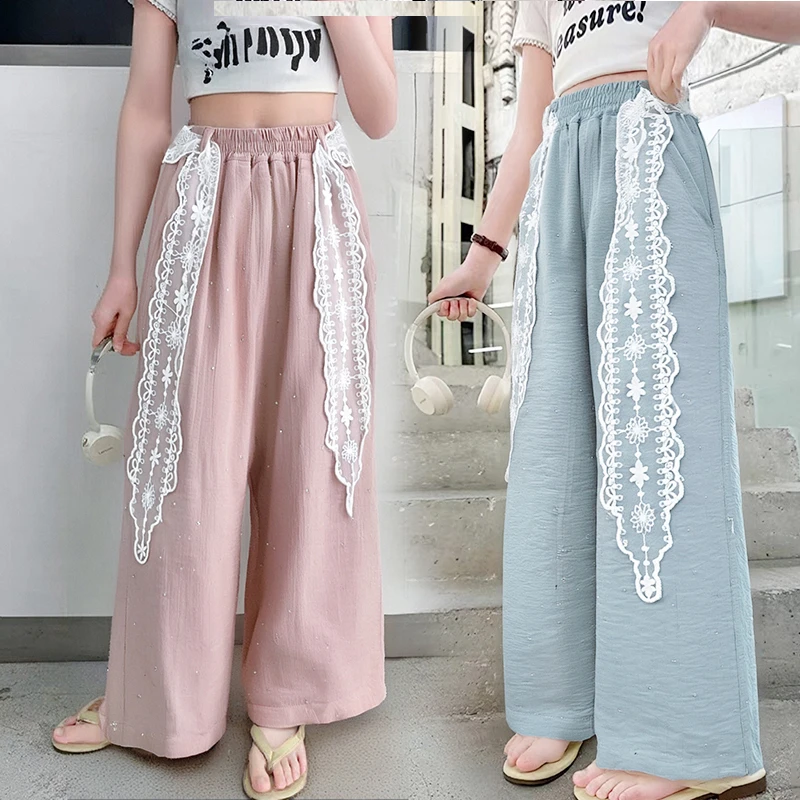 清货！！！满天星亮钻直筒裤