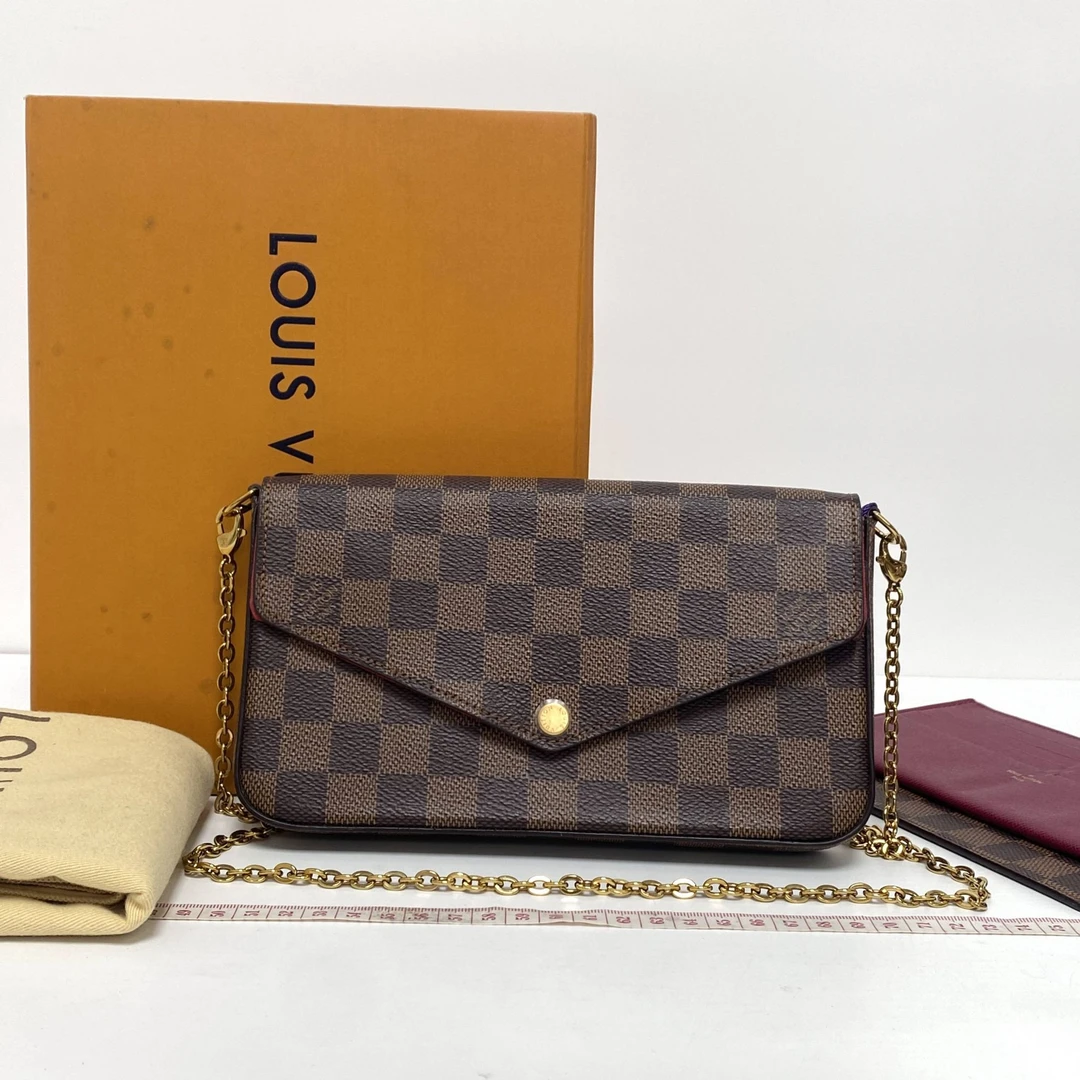 95新 LouisVuitton/路易威登 玺越奢品 LV棋盘格三合一  THCI2566