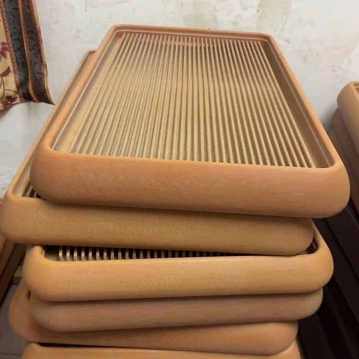 电木茶盘精品橙金木纹70-40-6，218号