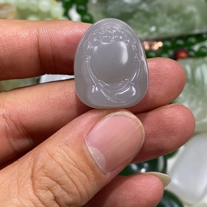 和田玉（糖玉）未镶嵌车挂