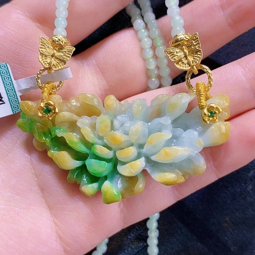 【闪购商品】翡翠未镶嵌颈饰吊坠