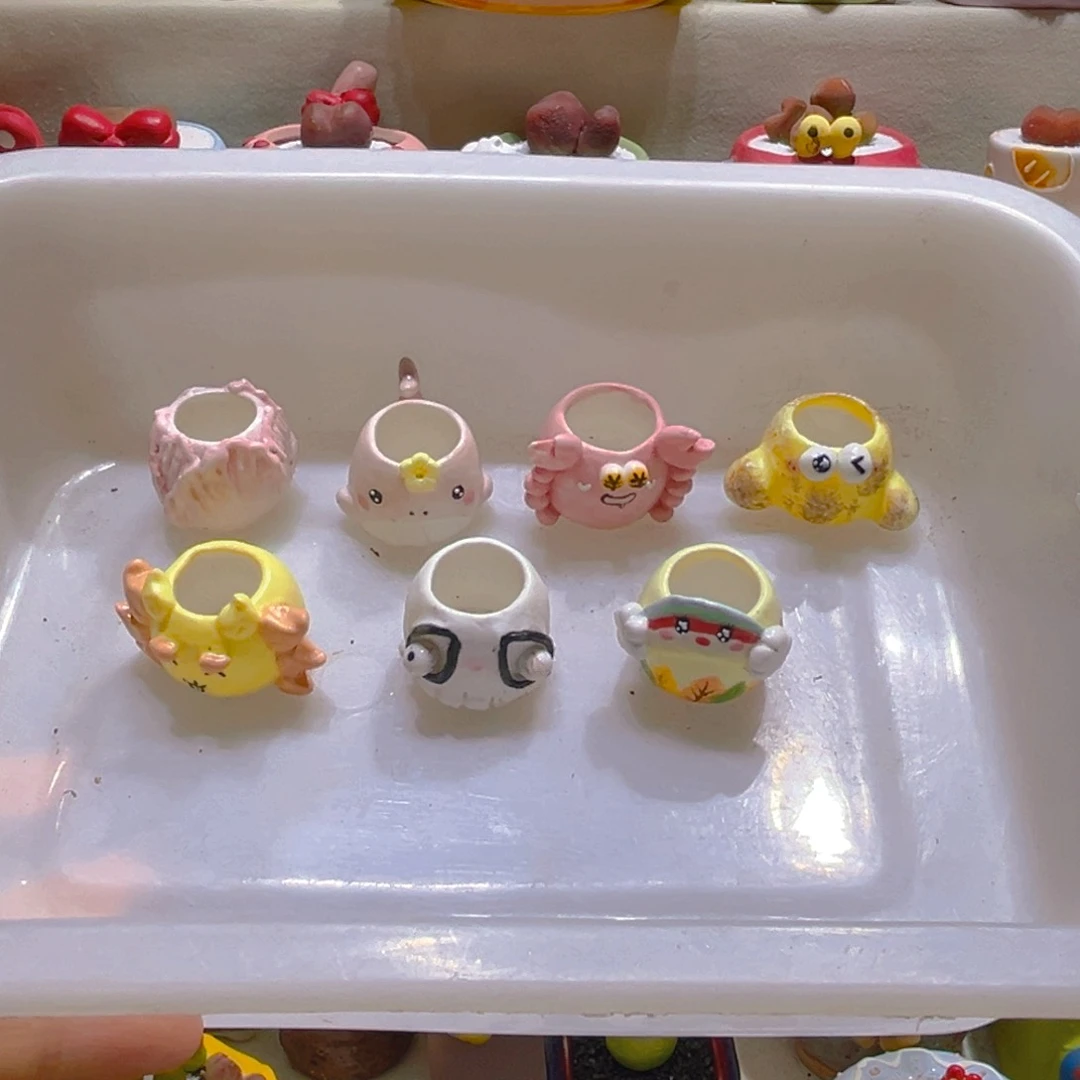 130纯手工制作迷你盆25一个