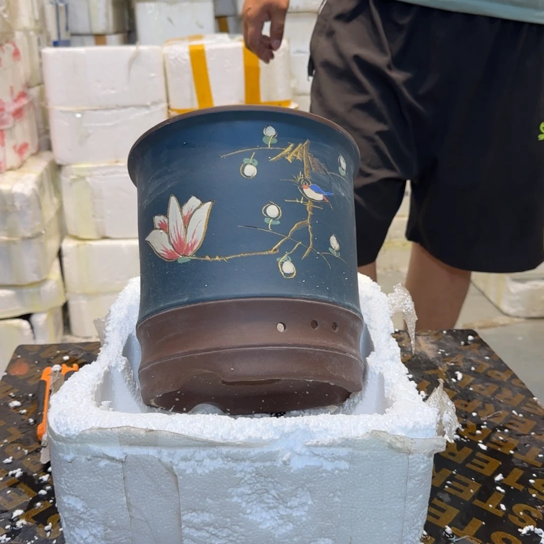 紫砂花盆瑕疵是不