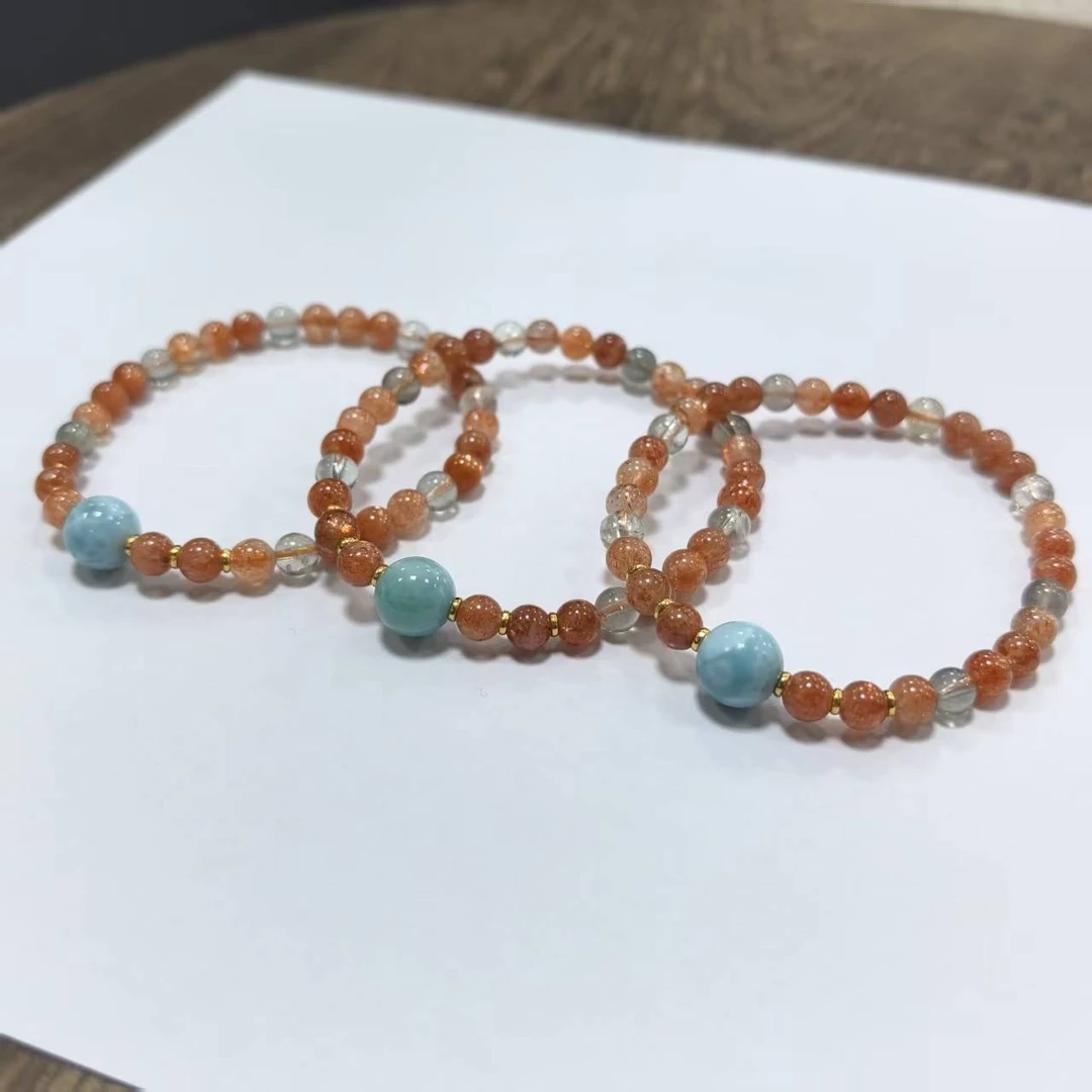 【书记甄选】原创金太阳单圈手链 多样性发一件 约5-9mm 7425MT