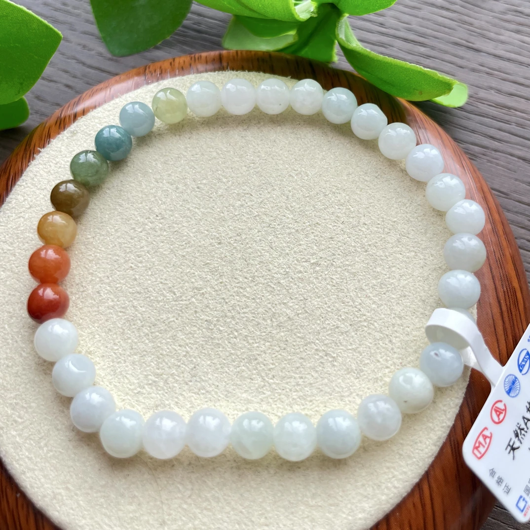 缅甸天然翡翠手串