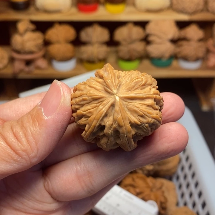 加***鲁文玩核桃把件文玩