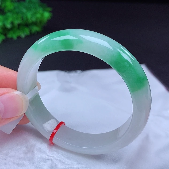 翡翠未镶嵌手镯53圈686016