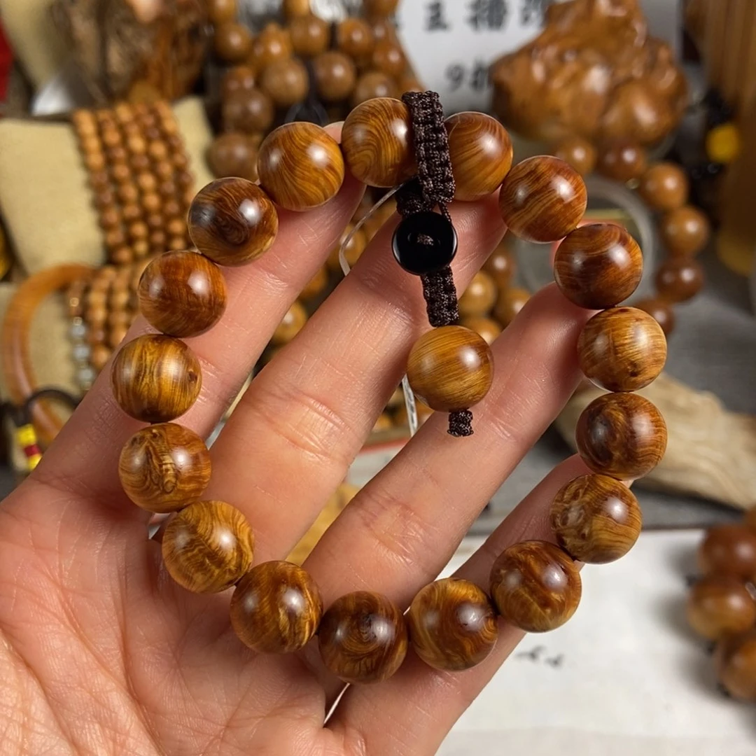 柏木（崖柏）手串/手链北太行高崖骨料闪电12微裂