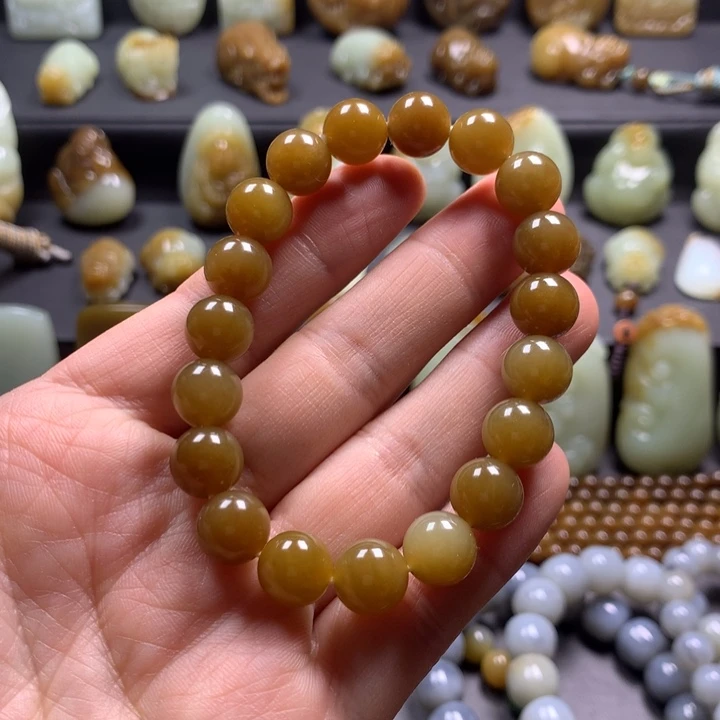 和田玉（糖玉）未镶嵌手串