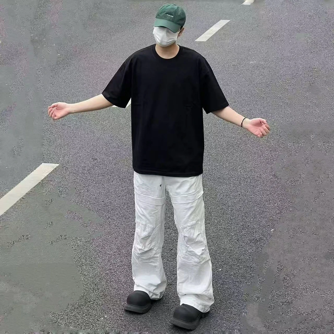 B号链接高街潮流休闲百搭T恤宽松短袖夏季