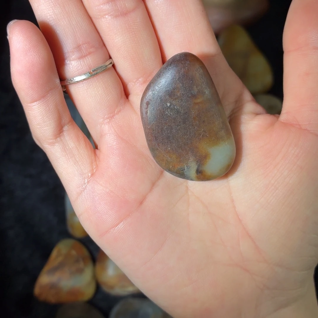 和田玉未镶嵌挂件22.8