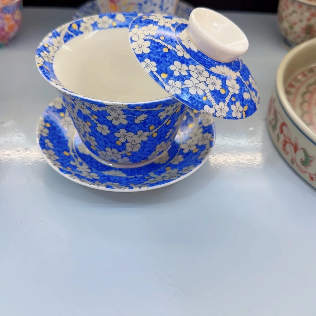 这些盖碗真好看！！！