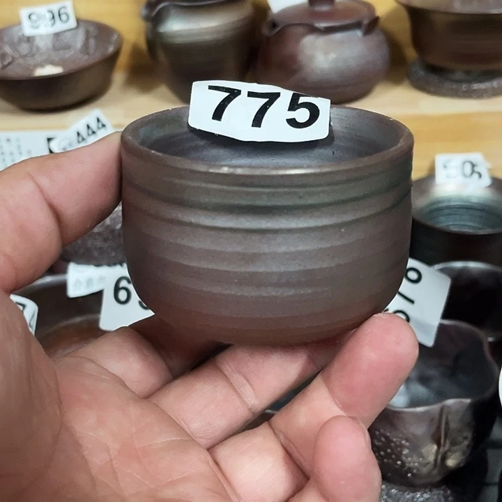 茶杯紫泥柴烧纯手工775