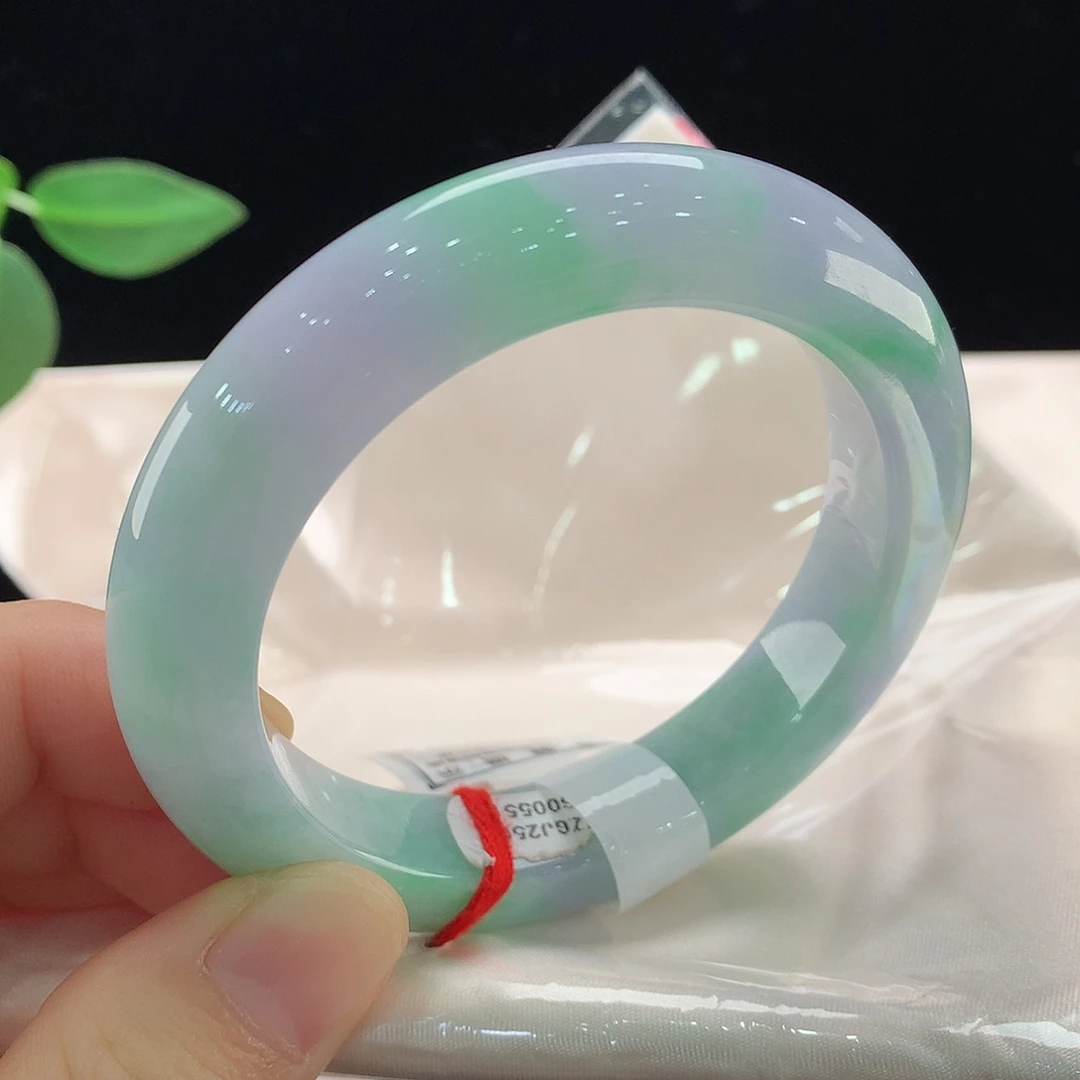 翡翠未镶嵌手镯0551